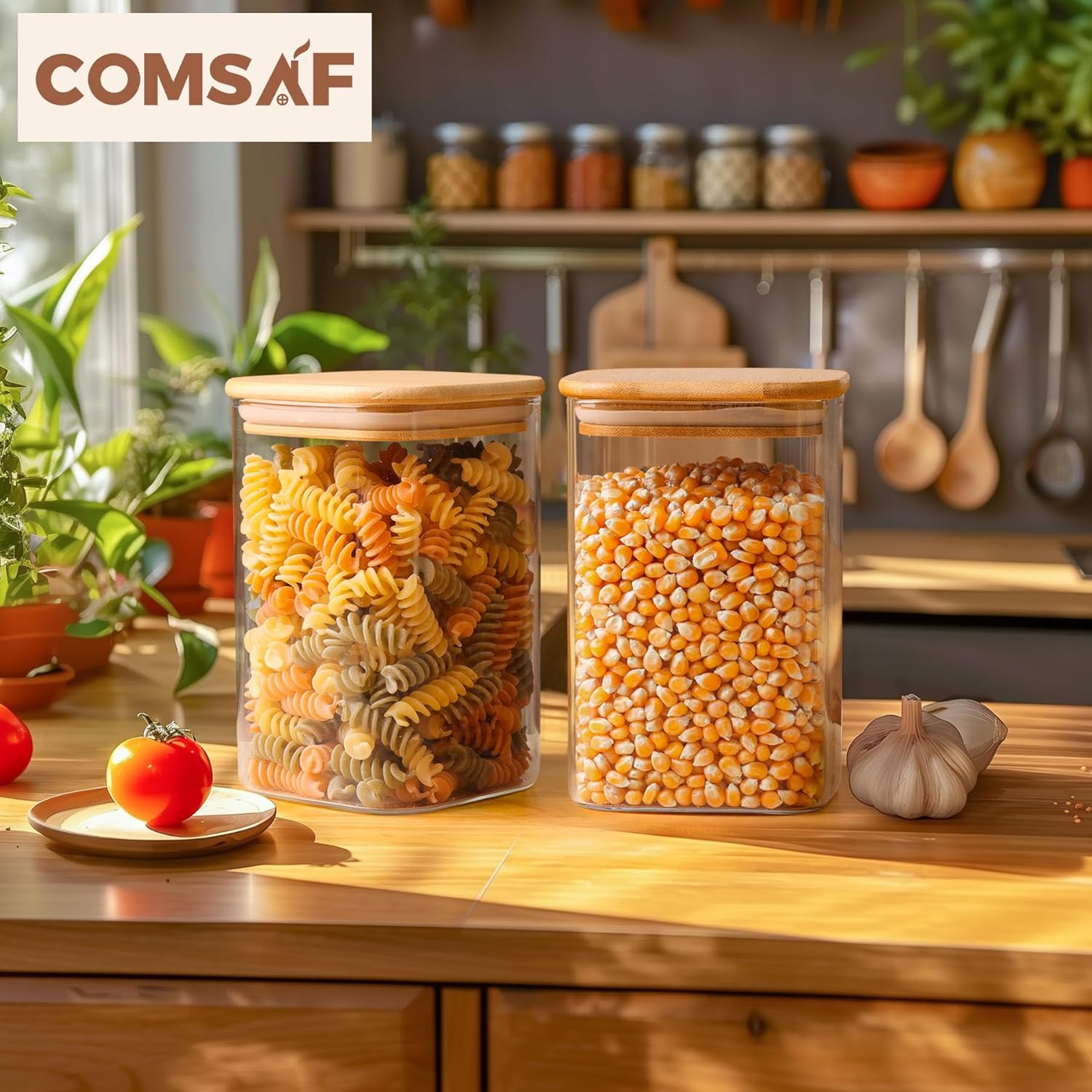 ComSaf Glass Storage Containers with Lids - Image 10