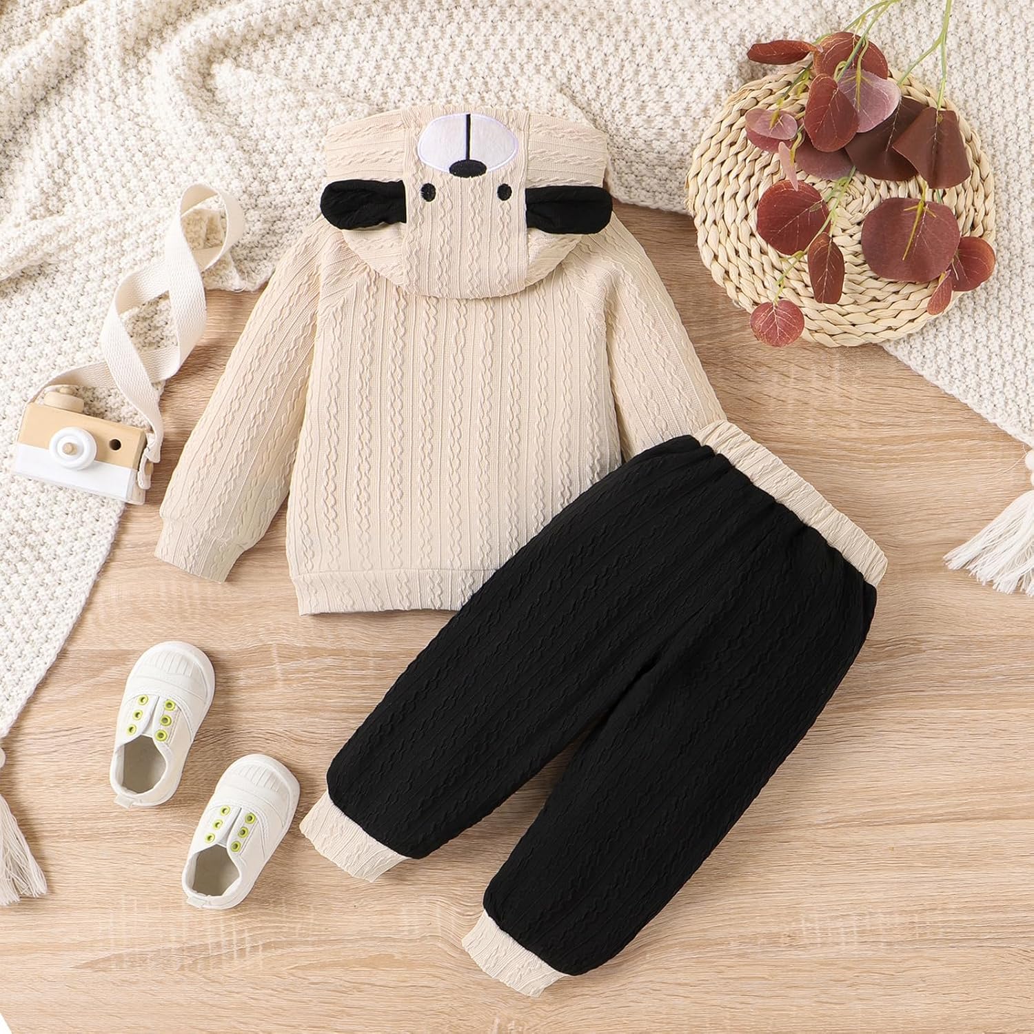 Cute Dog Hooded Sweatshirt Outfit - Image 4