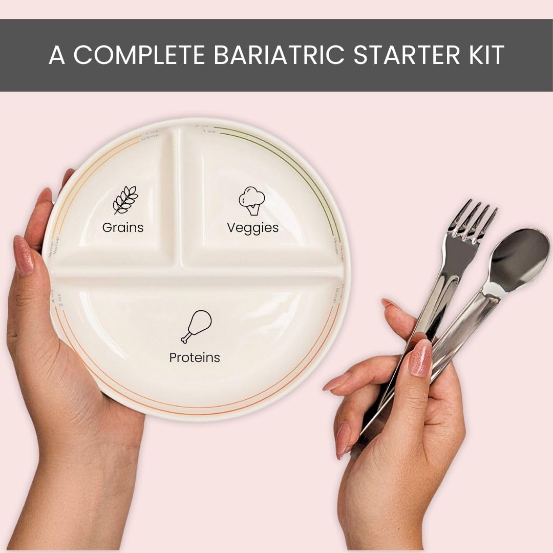 Uba Portion Control Plate Set for Bariatric Surgery - Image 3