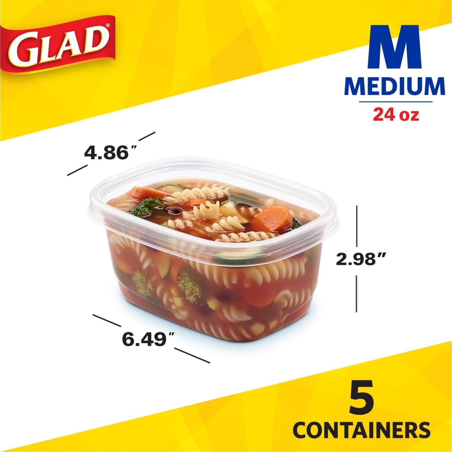 Glad Food Storage Containers - Image 3