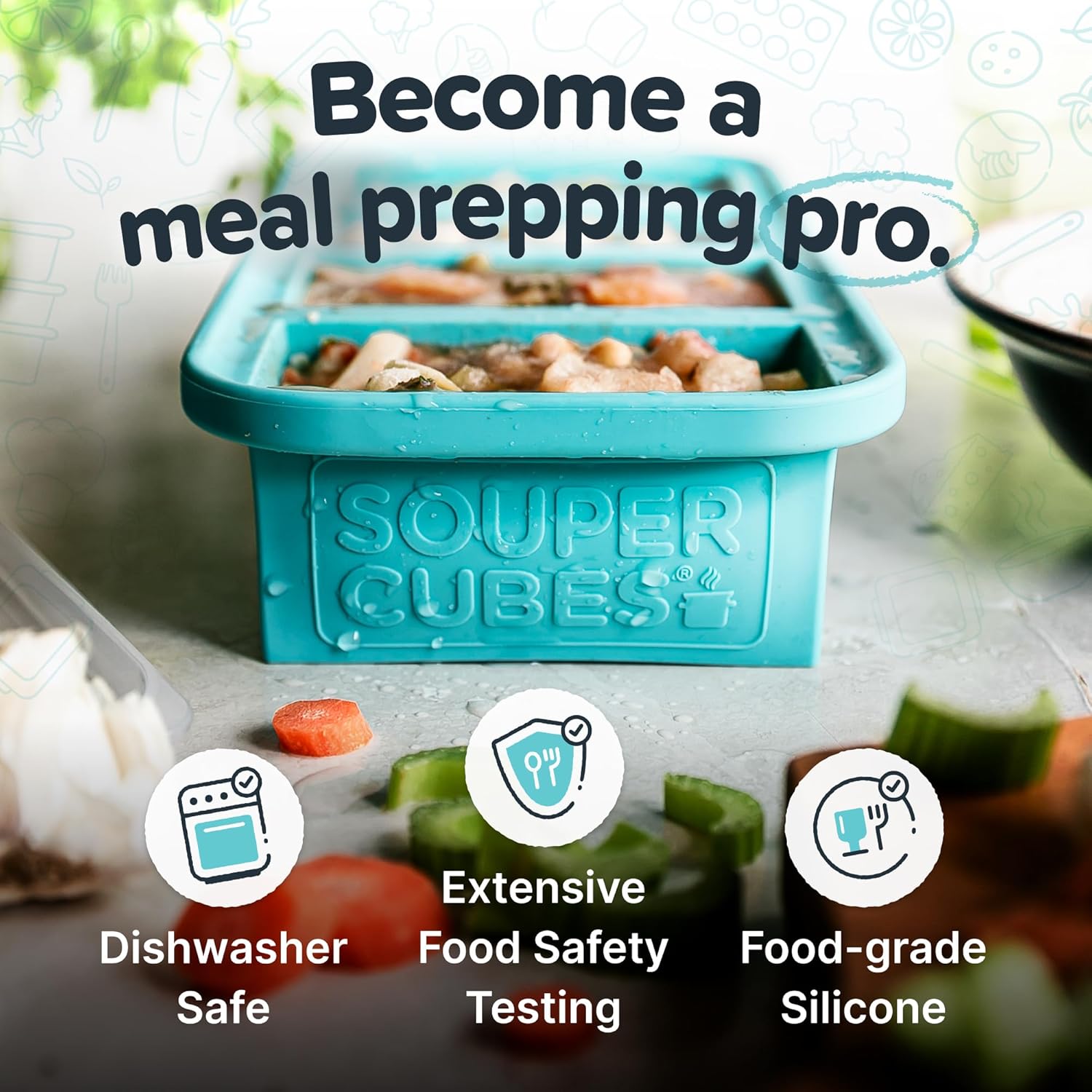 Souper Cubes Silicone Soup Freezer Molds - Image 4