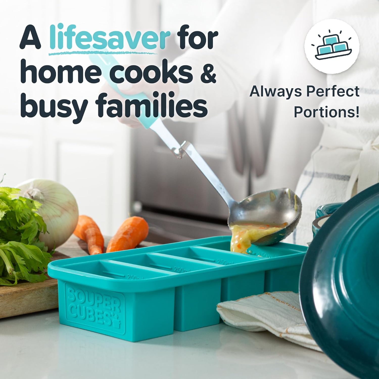 Souper Cubes Silicone Soup Freezer Molds - Image 5