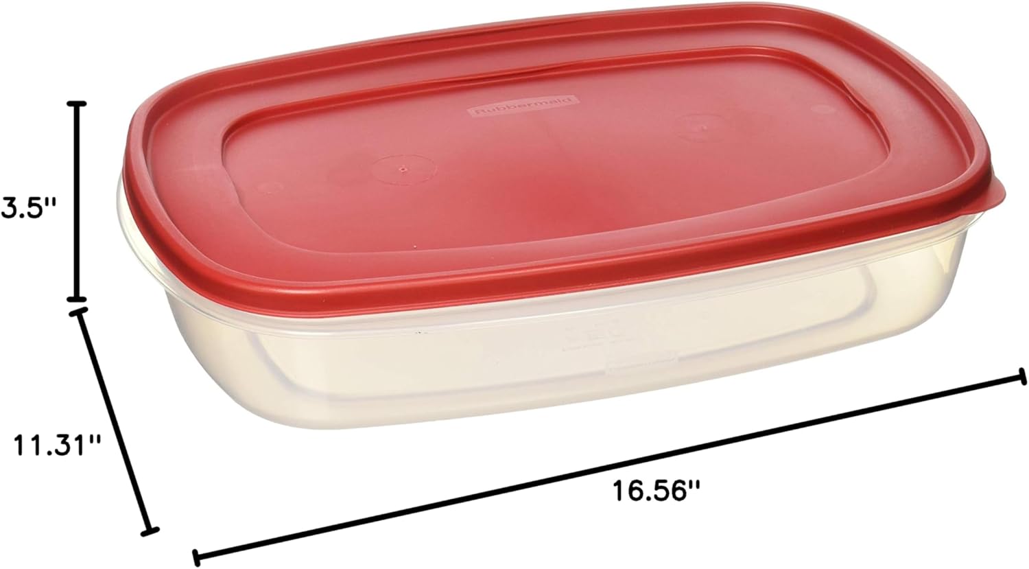 Rubbermaid 1.5 Gal Plastic Food Storage Containers - Image 3