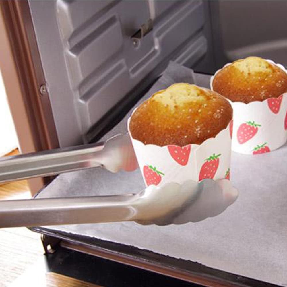 Stainless Steel Kitchen Tongs Set - Image 10