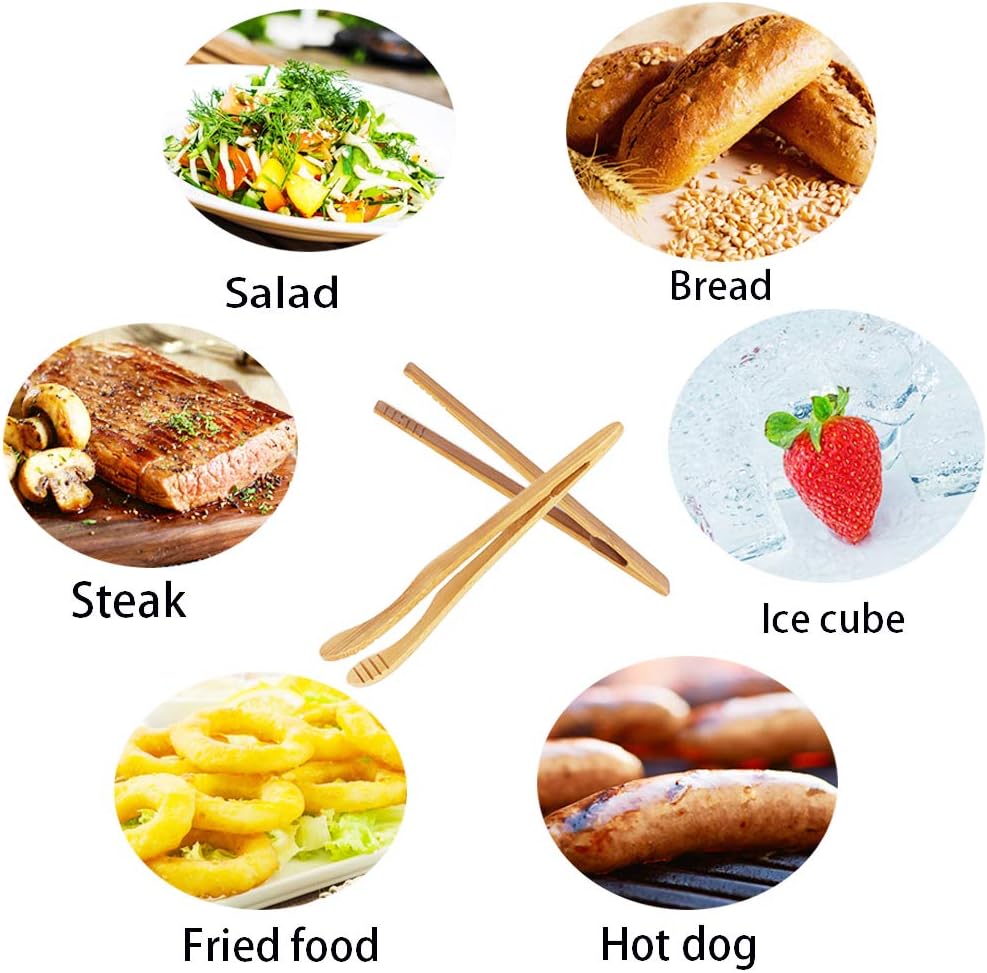 Bamboo Toaster Tongs - Image 4