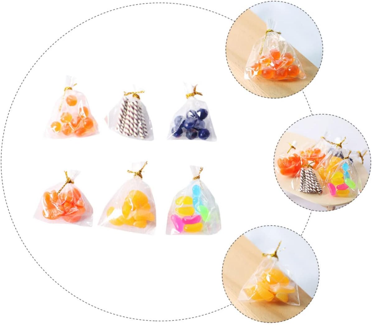Miniature Food Pack of Playhouse Simulation Fruit Models for Dollhouse Decor - Image 5
