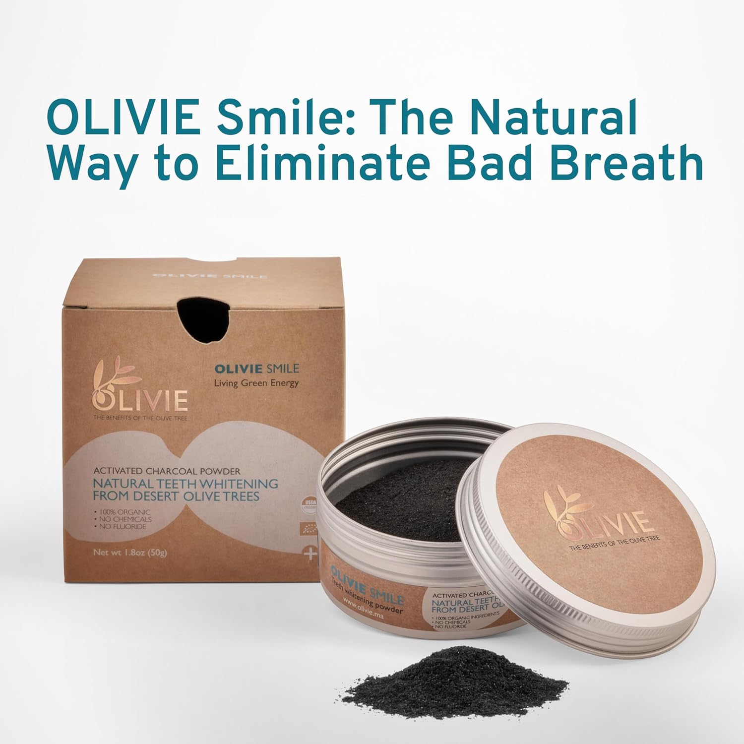 Organic Activated Charcoal Powder for Natural Teeth Whitening - Image 8