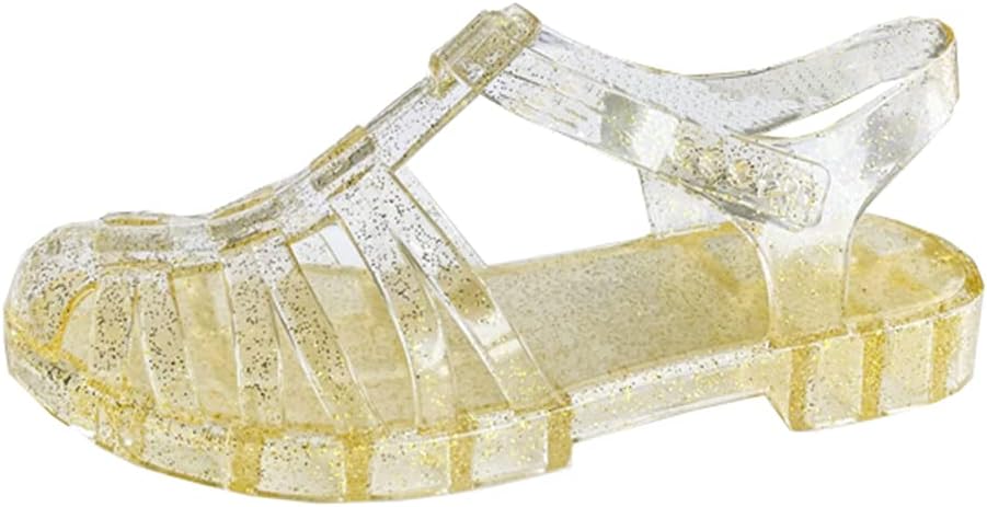 Yehopere Glitter Jelly Sandals - Image 3