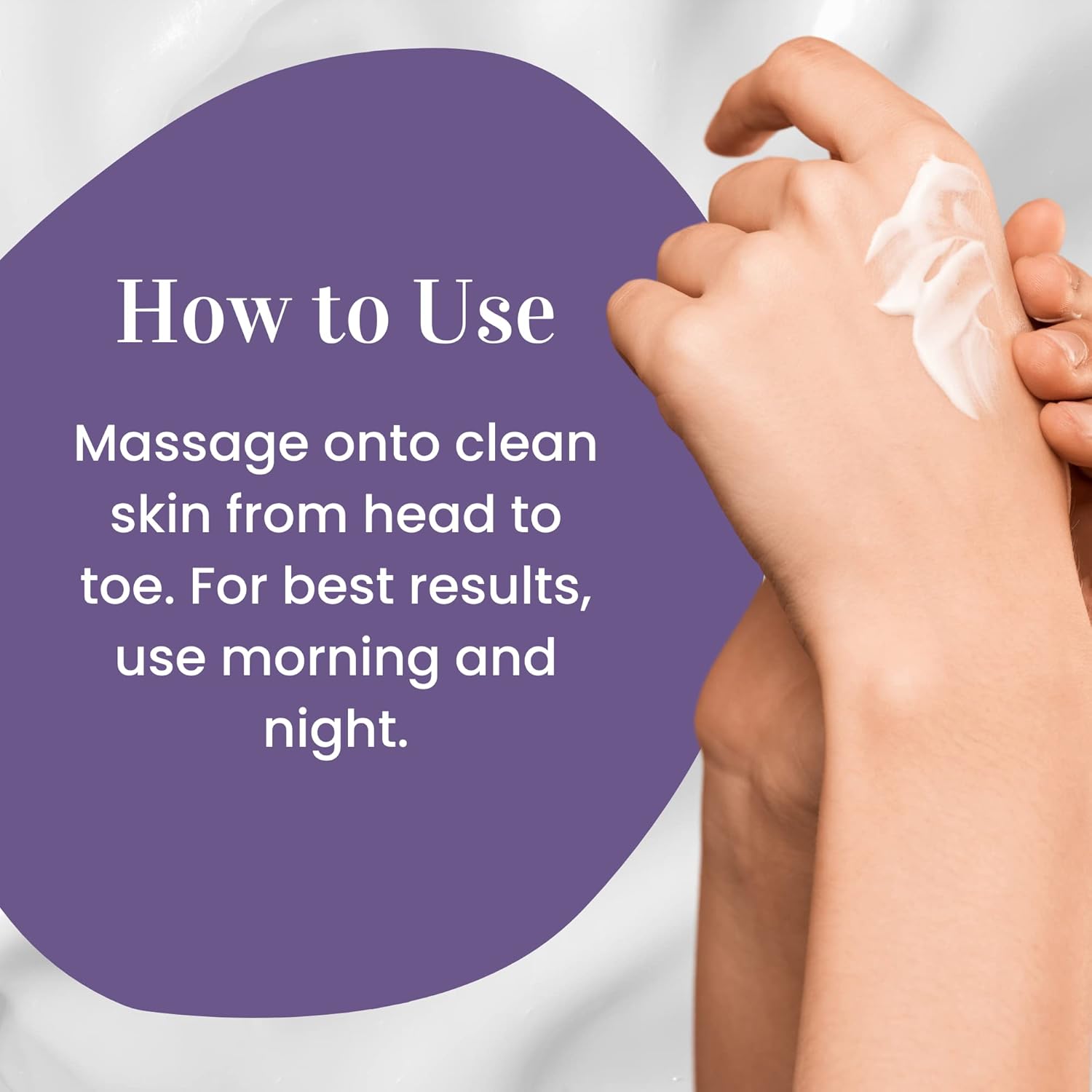 Saavy Naturals Lavender Chamomile Body Cream - Image 5