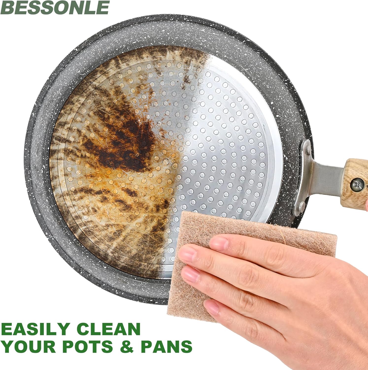 Natural Scrub Kitchen Sponges - Image 4