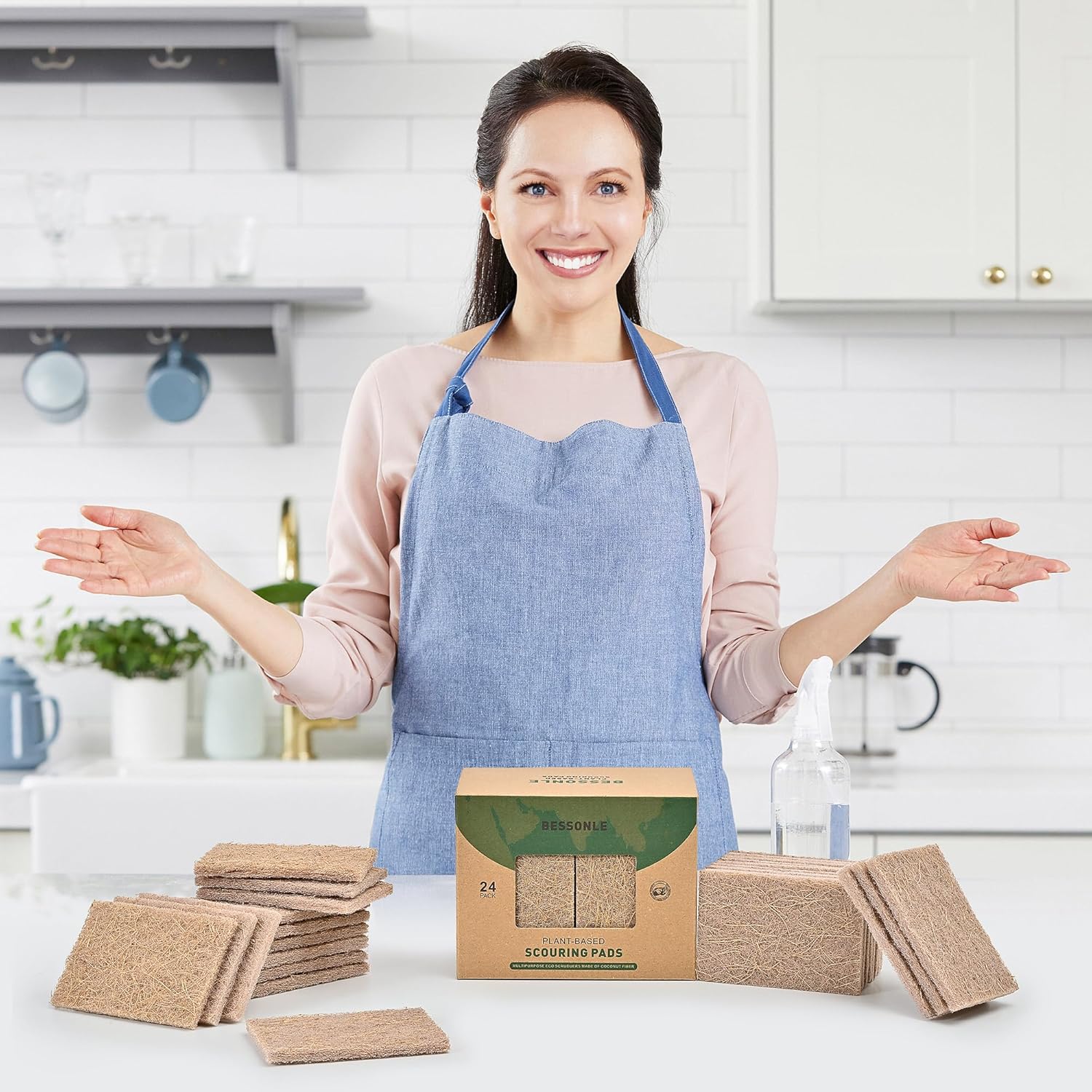 Natural Scrub Kitchen Sponges - Image 8