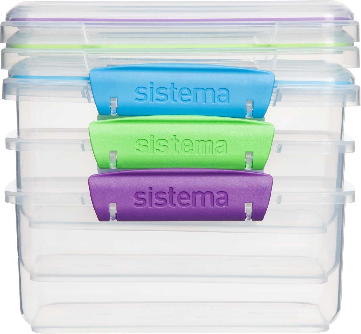 Sistema 1L Polypropylene Food Storage Containers - Image 4