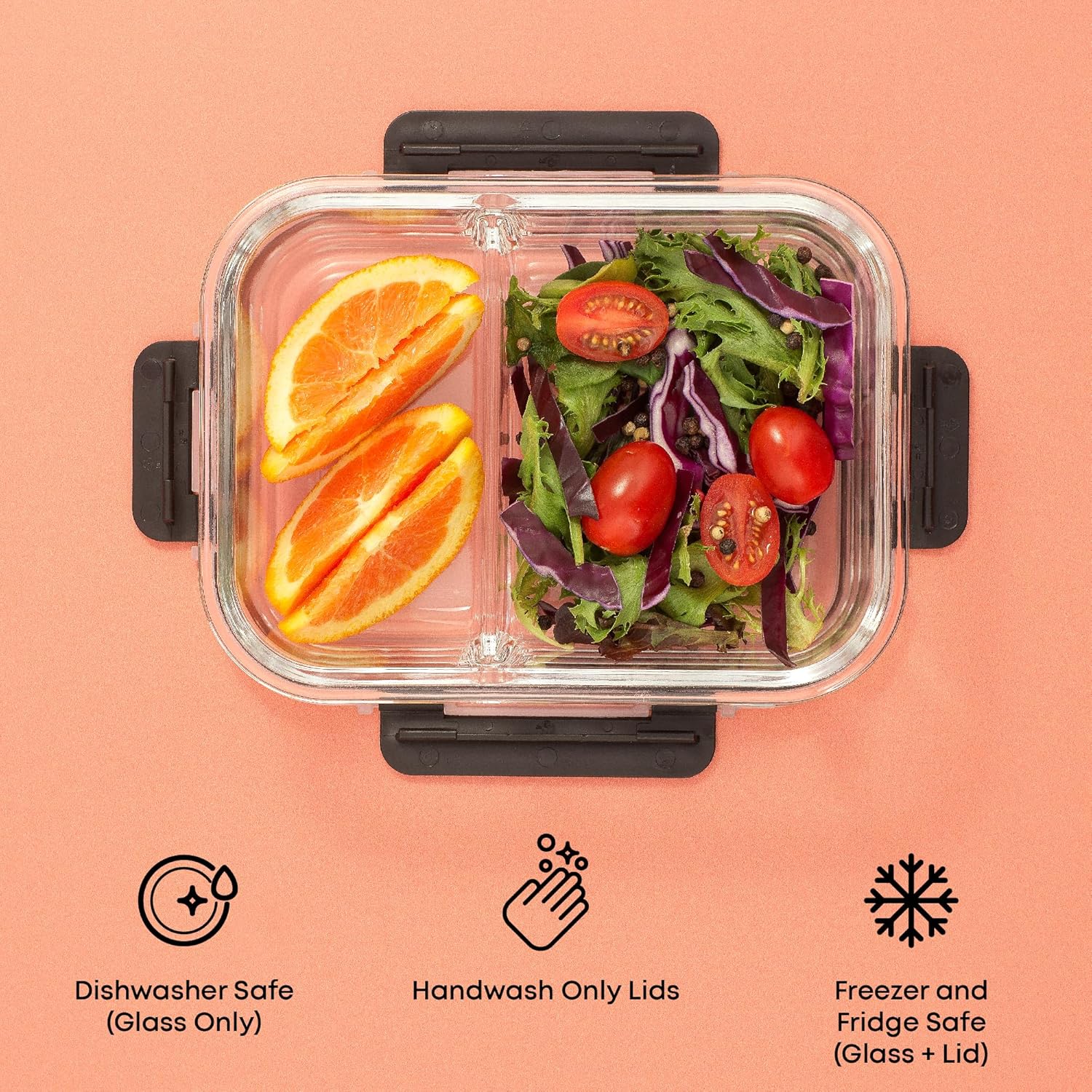 JoyJolt Airtight Glass Meal Prep Containers - Image 8