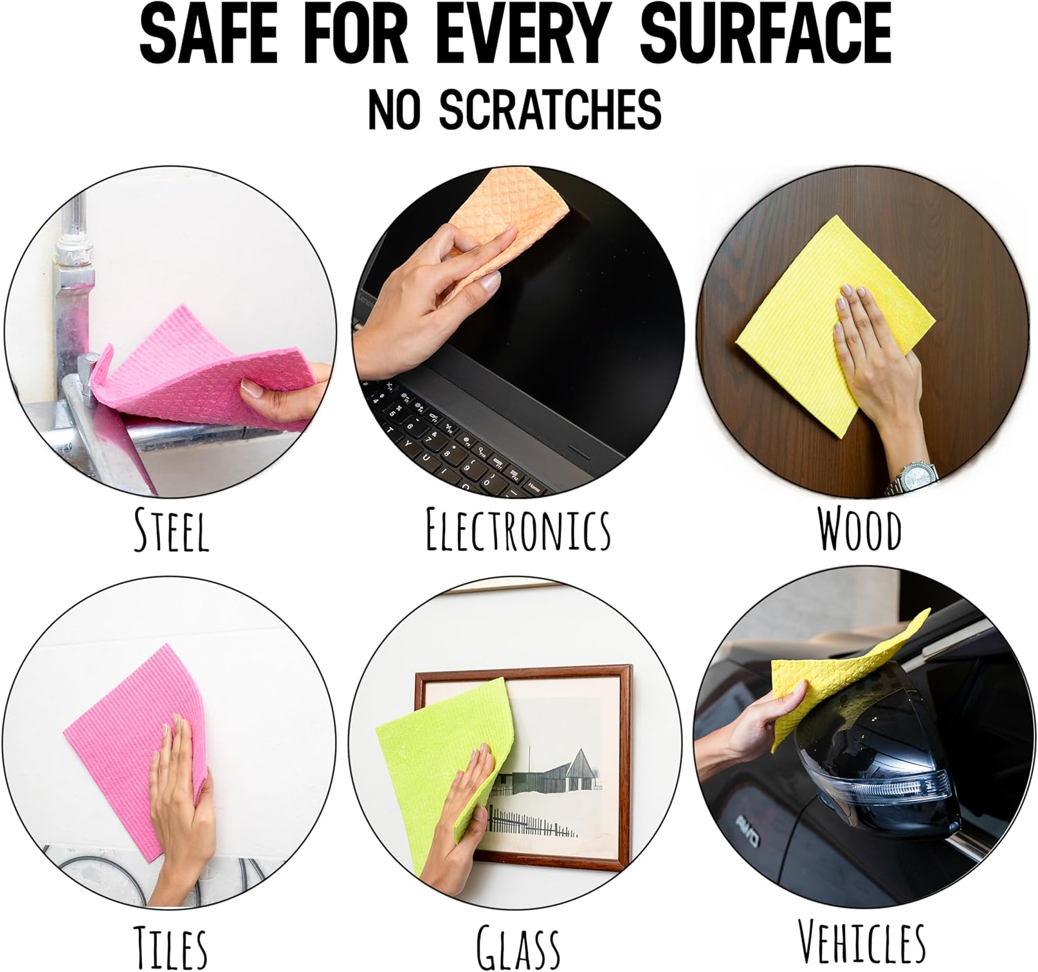 Reusable Swedish Dish Cloths 10 Pack - Image 5