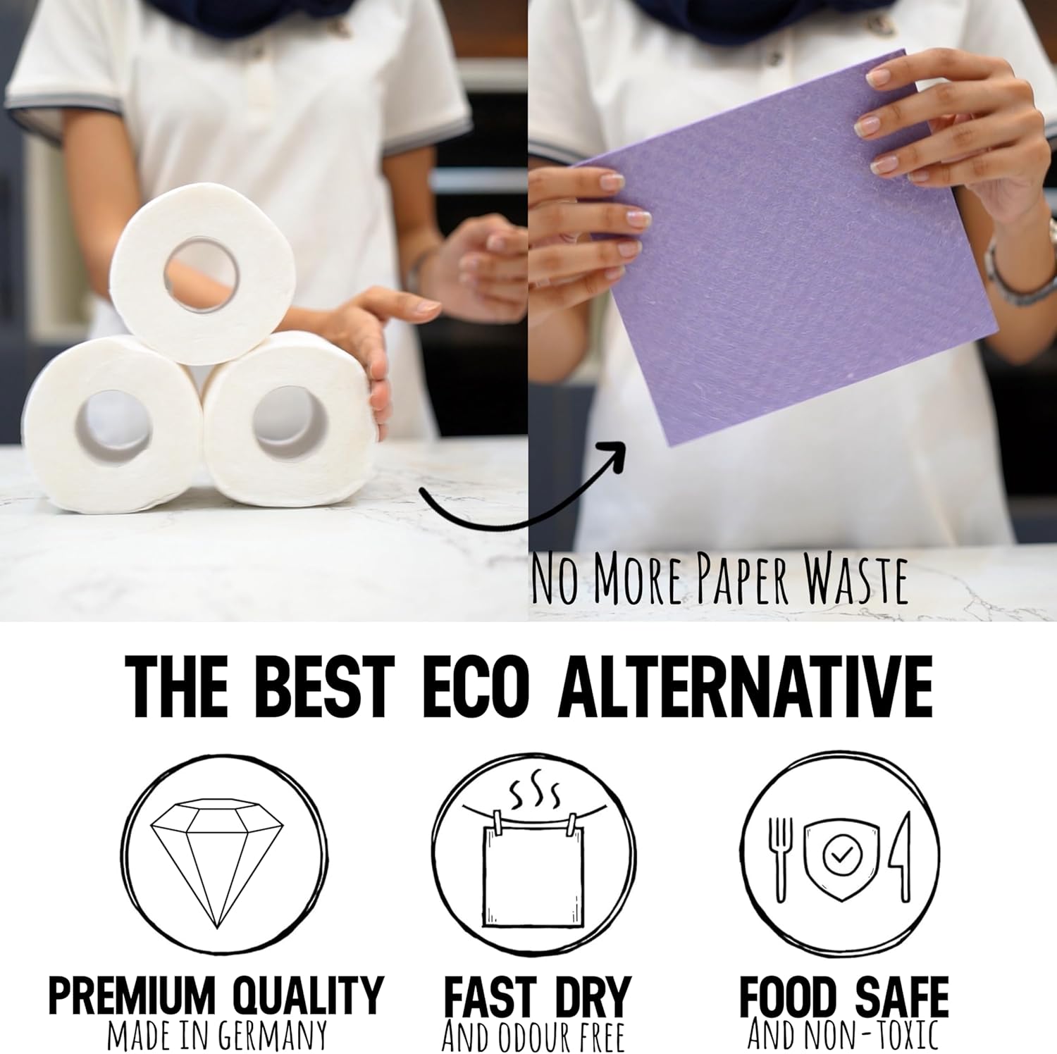 Reusable Swedish Dish Cloths 10 Pack - Image 7