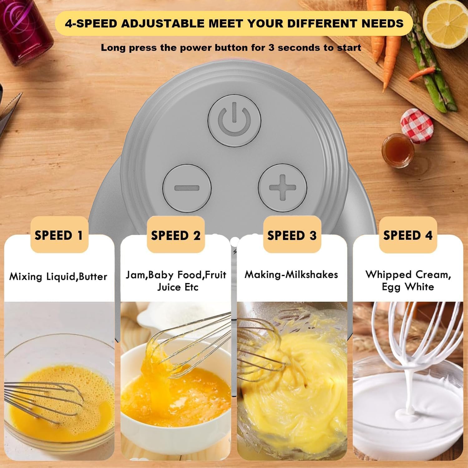 Cordless Electric Hand Mixer - Image 5