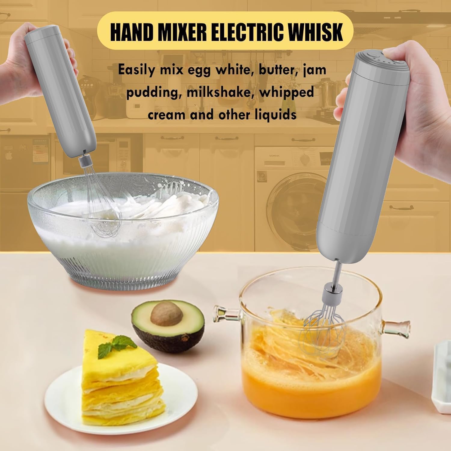 Cordless Electric Hand Mixer - Image 7