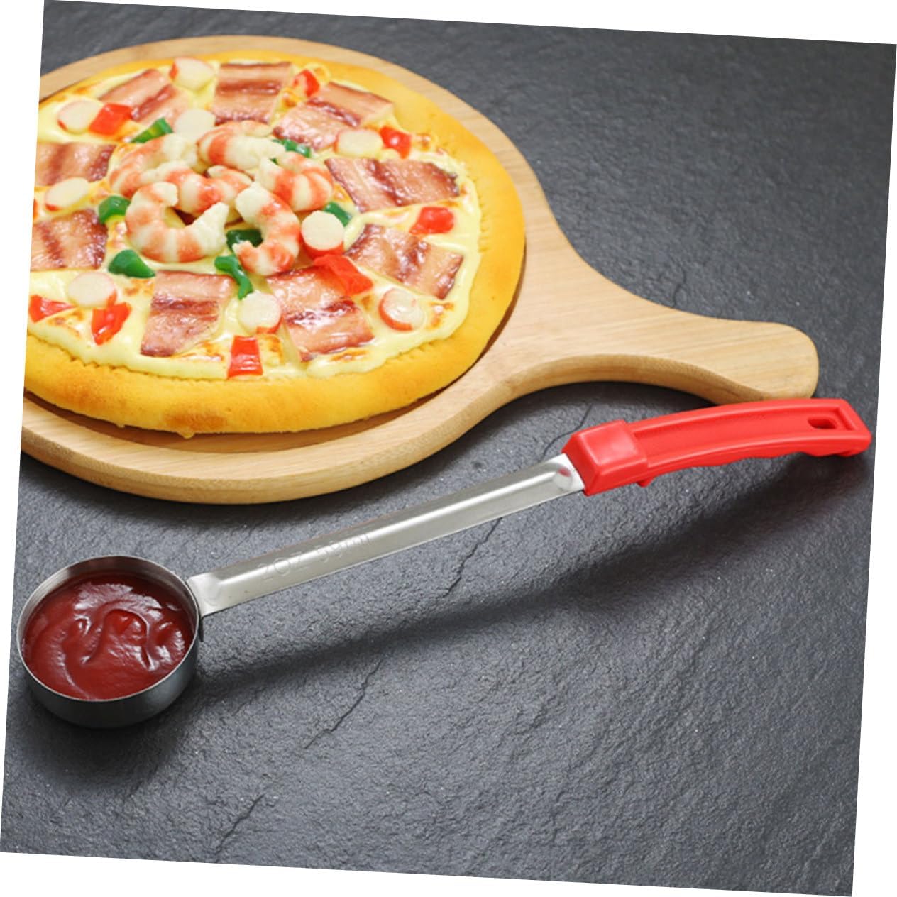 Stainless Steel Pizza Sauce Spoon - Image 6
