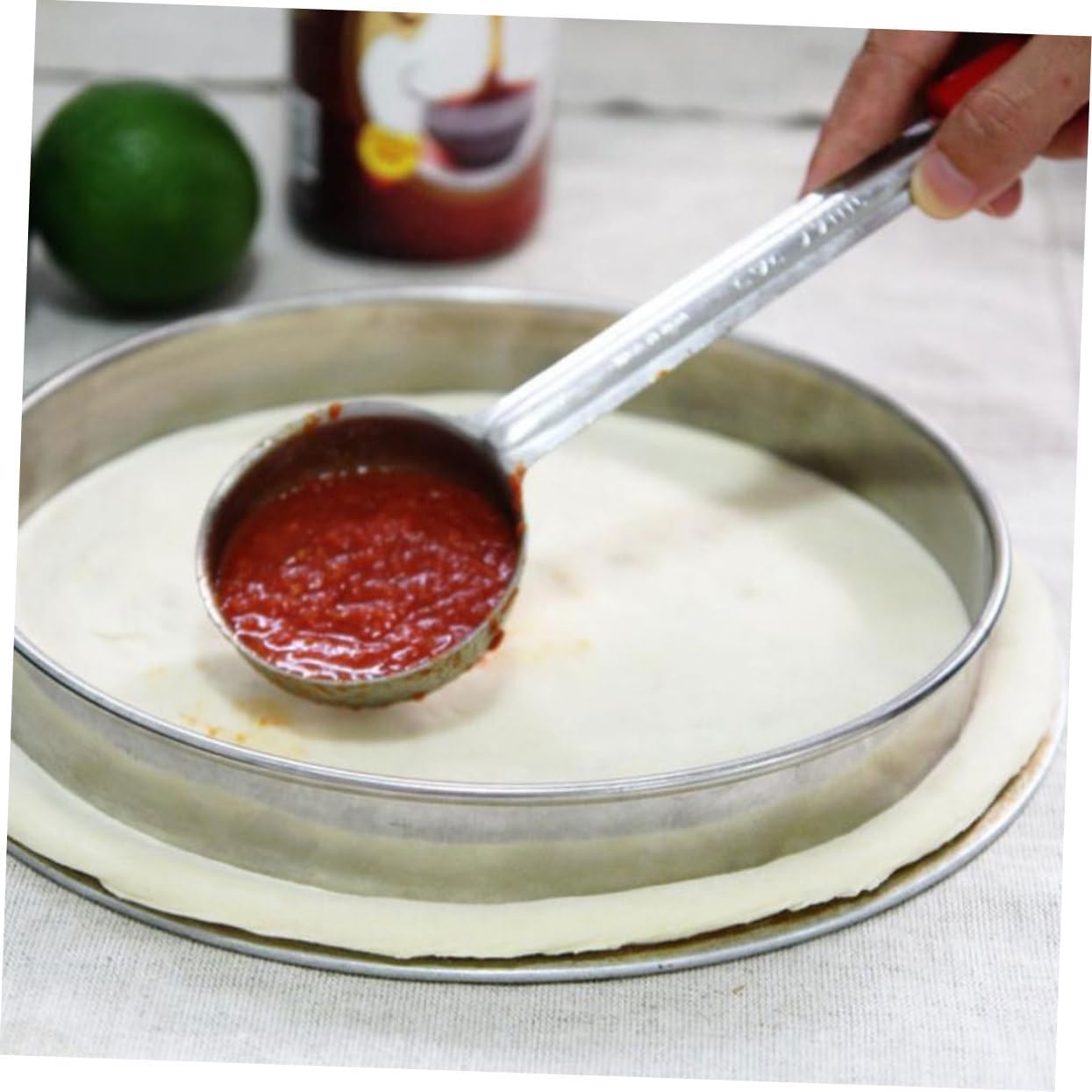Stainless Steel Pizza Sauce Spoon - Image 9