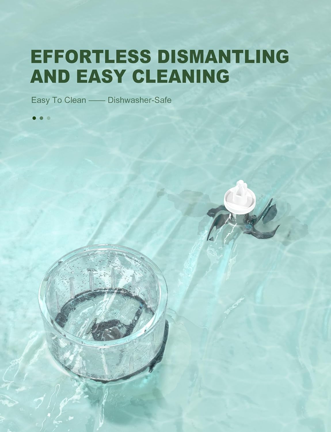 Baby Food Maker and Steamer with Auto Cooking and Touch Screen Control - Image 7