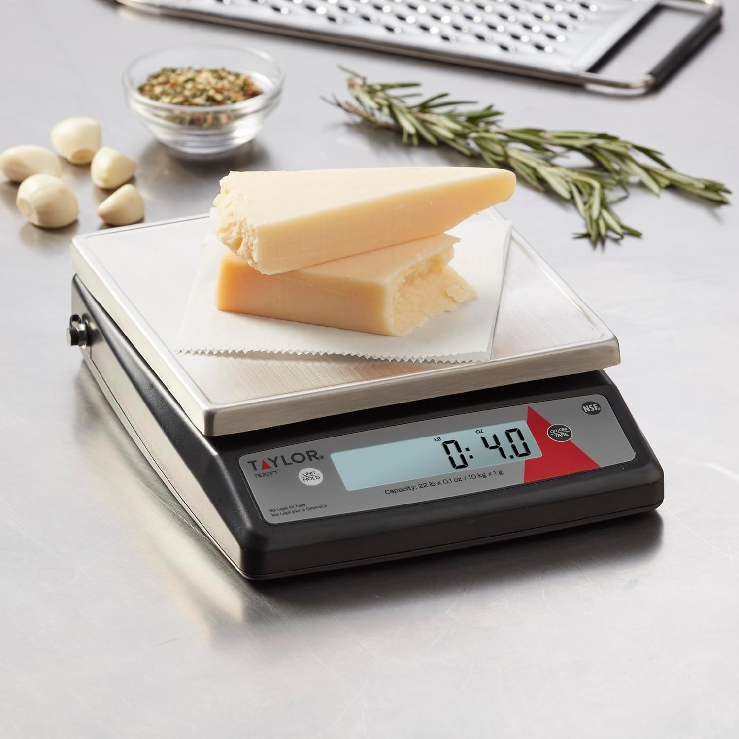 Taylor TE22FT Digital Food Scale with Portion Control - Image 3
