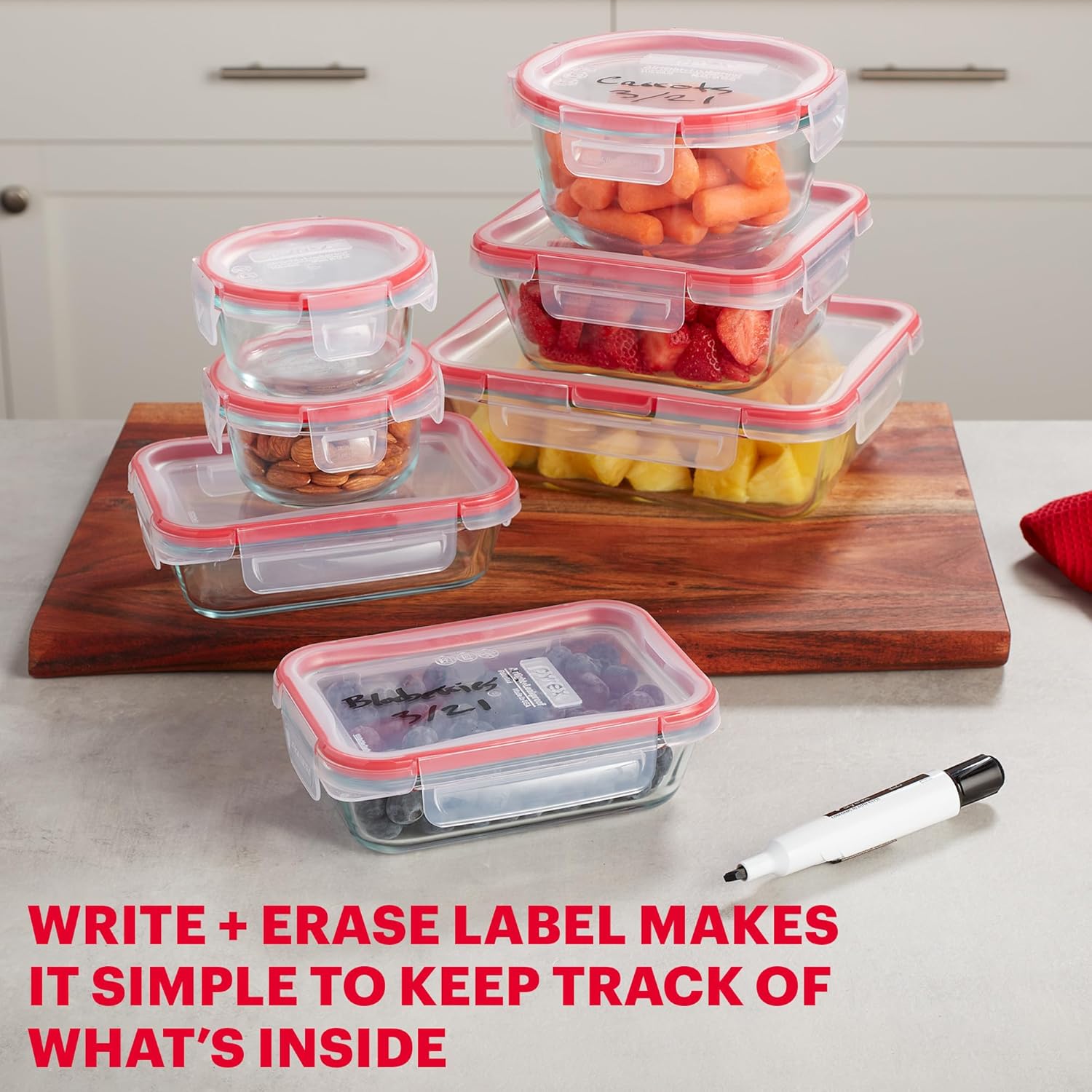 Pyrex Glass Food Storage Containers Set - Image 6