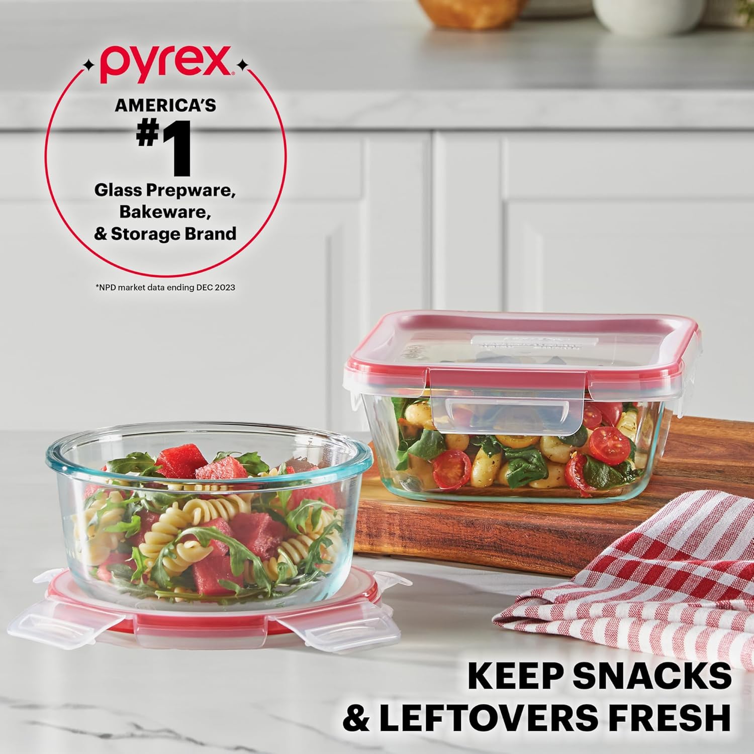 Pyrex Glass Food Storage Containers Set - Image 7