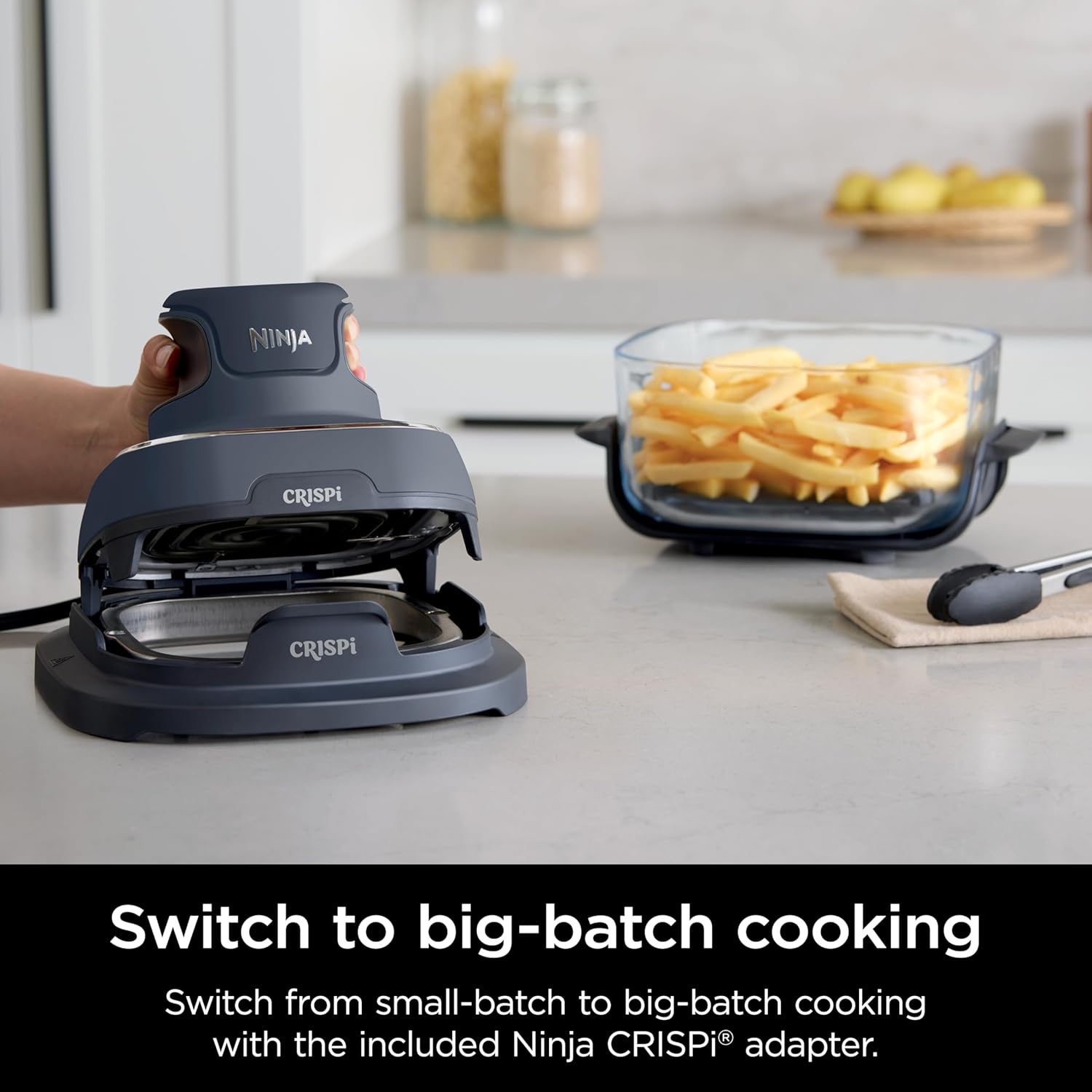 Ninja Crispi 4-in-1 Portable Glass Air Fryer Cooking System - Image 14