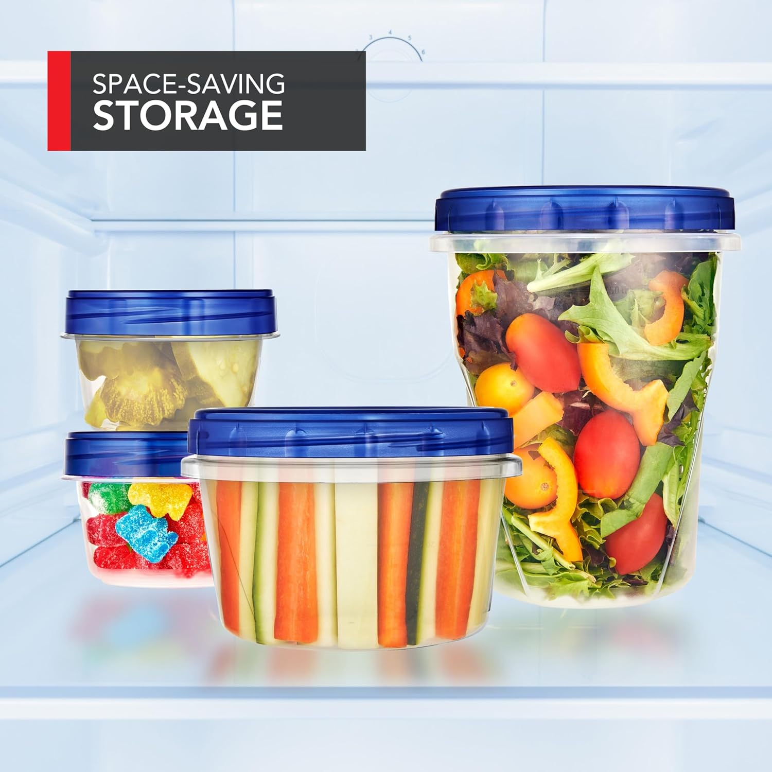 32oz Plastic Containers with Twist Top Lids - Image 8