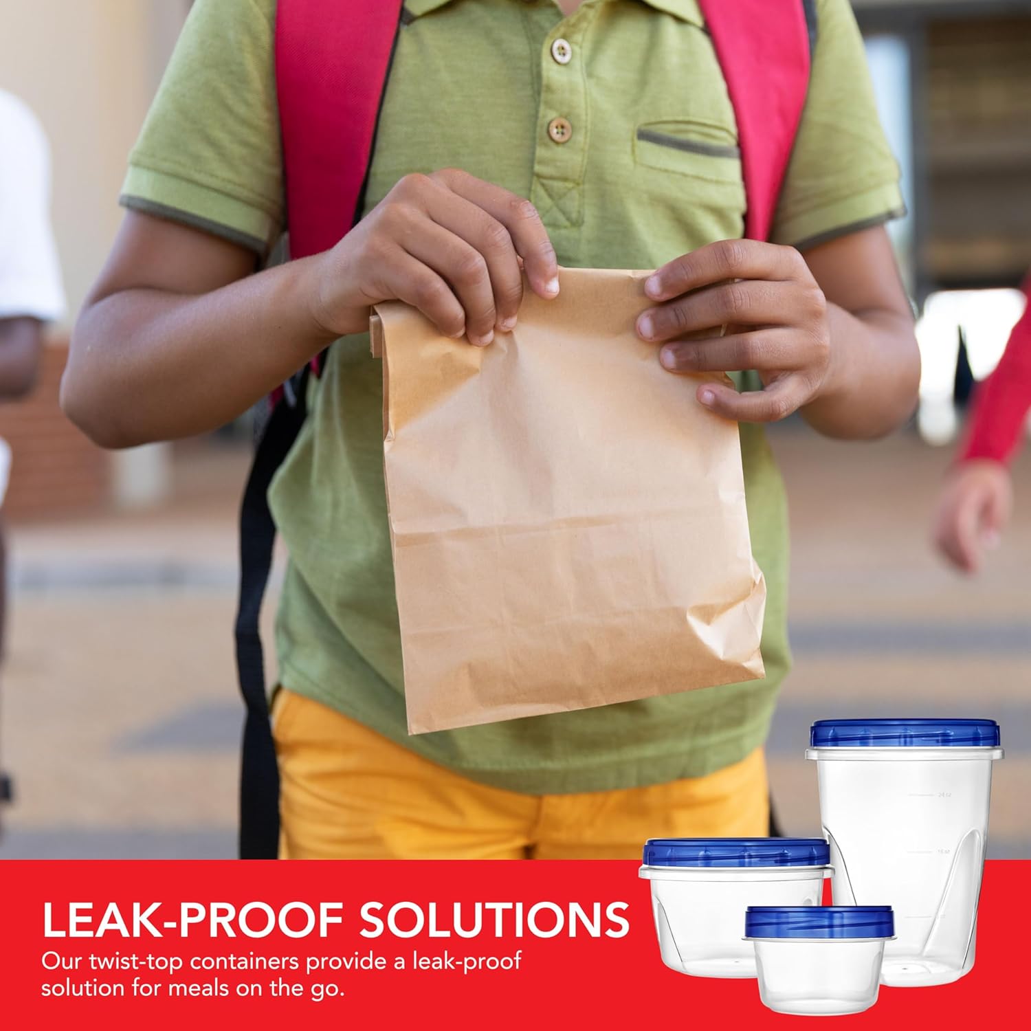 32oz Plastic Containers with Twist Top Lids - Image 9