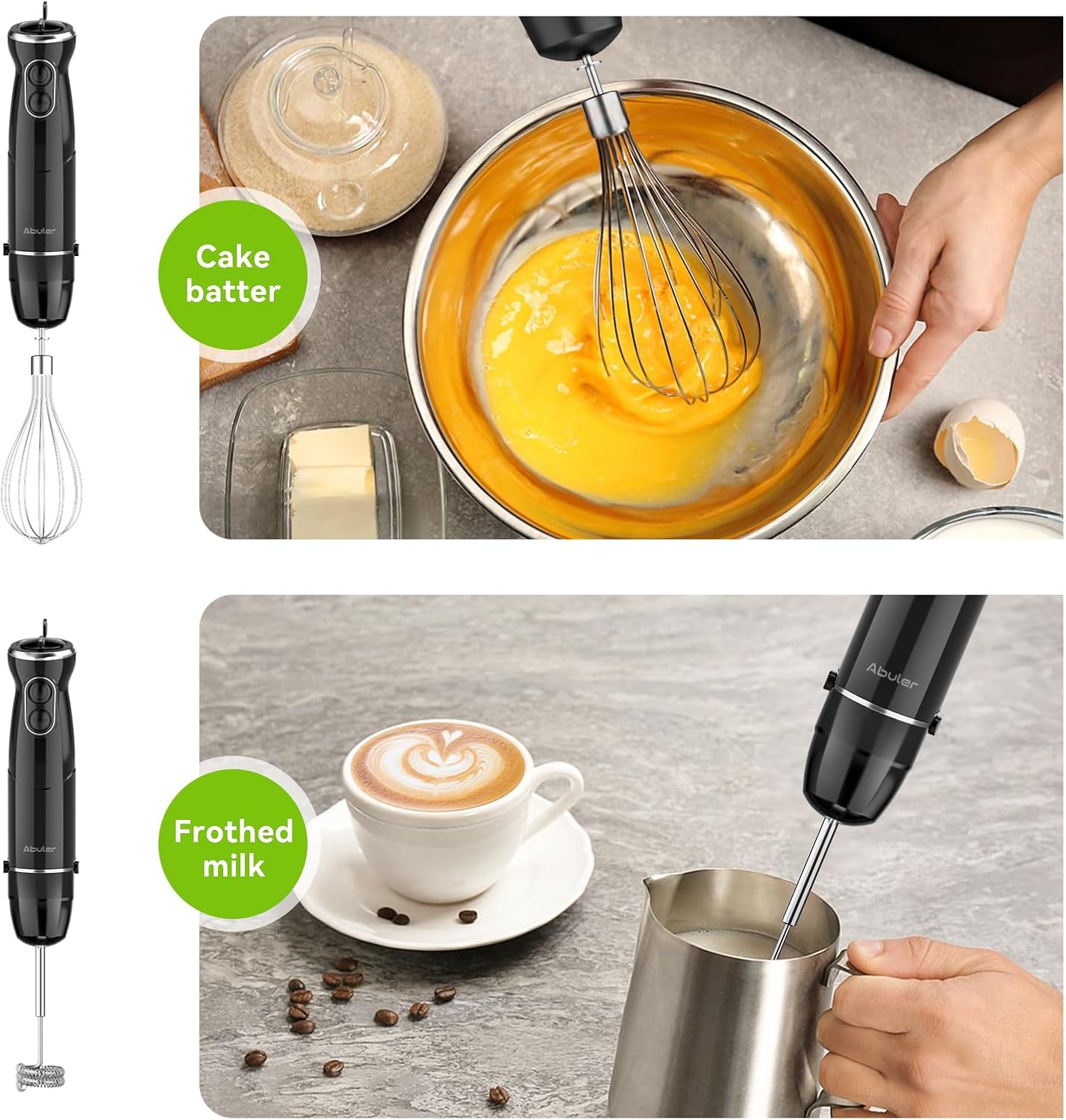 Hand Blender 1000W 5 in 1 Immersion Mixer - Image 8