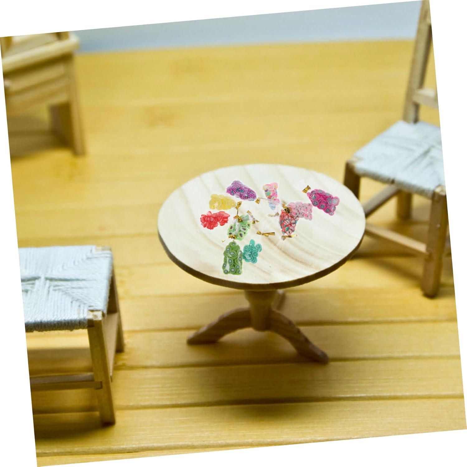 10pcs Realistic Mini Food Snacks Packaged Snack Adornments Miniature Kit - Image 5