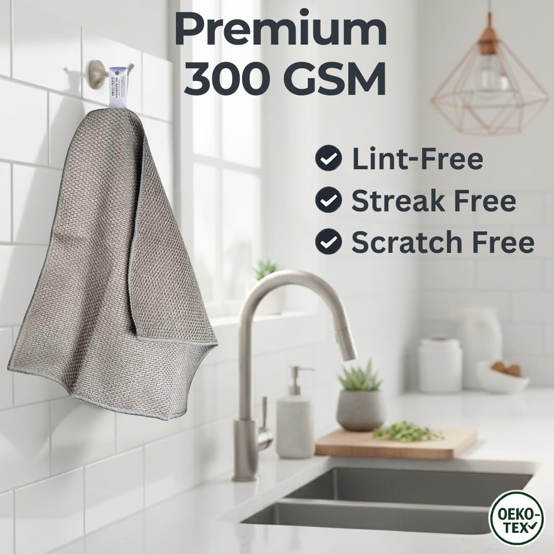 Microfiber Cleaning Cloths 6 Pack - Image 4