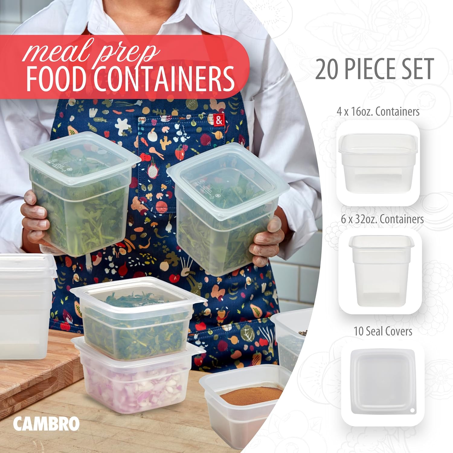 Cambro Microwave Safe Food Storage Containers - Image 3