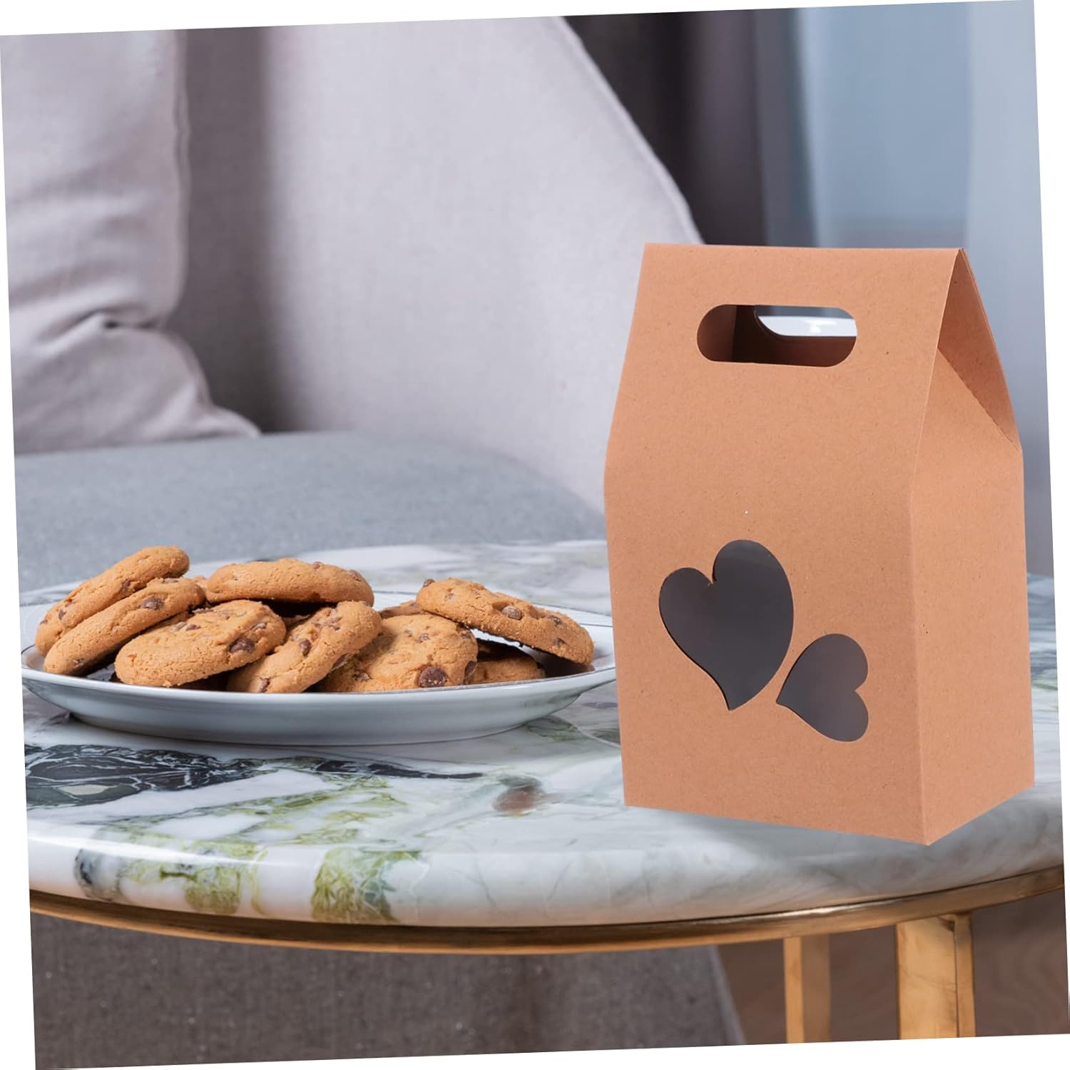 Eco-Friendly Kraft Paper Snack Boxes - Image 3