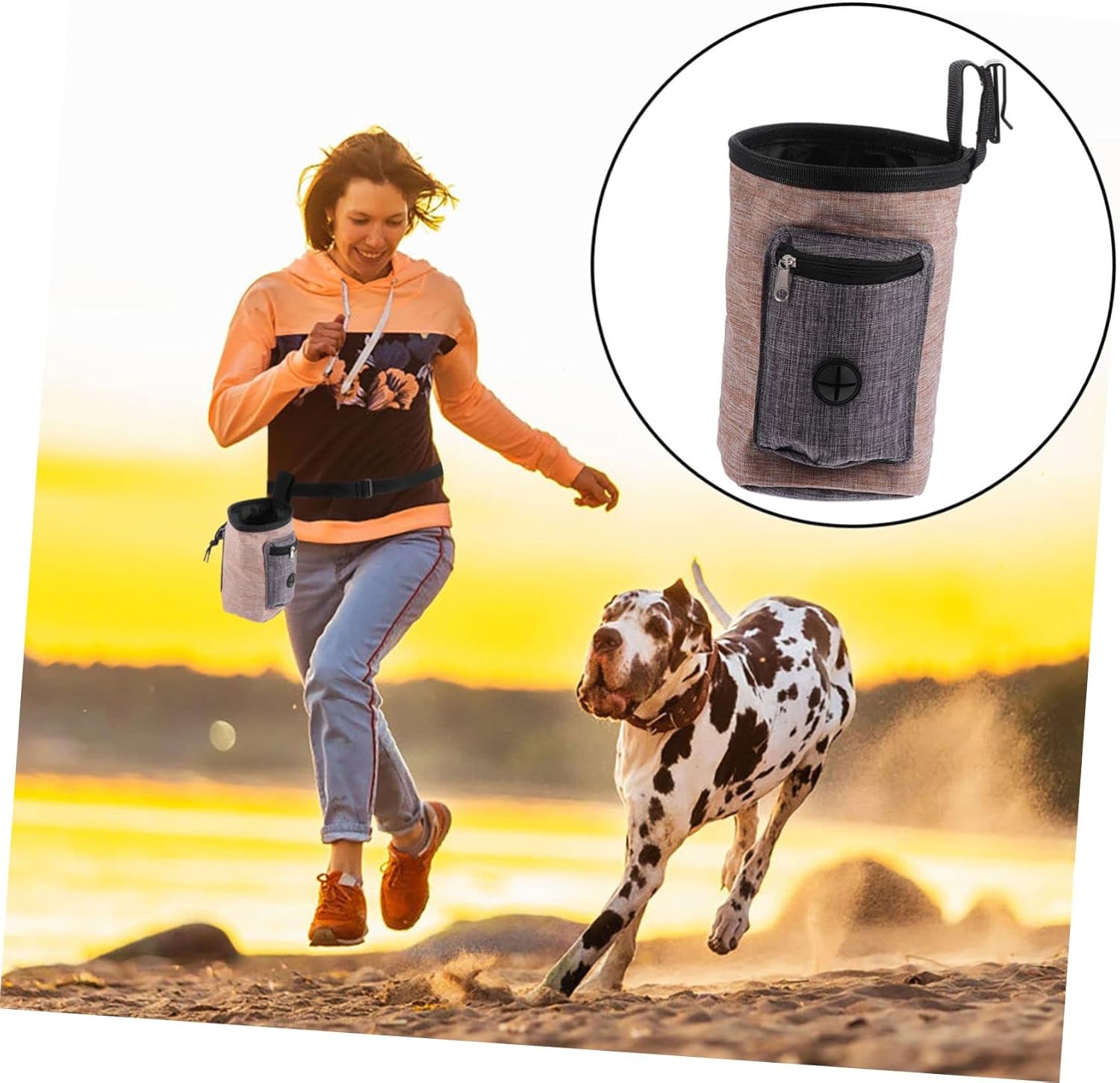 DOITOOL Pet Training Package Snack Bags Puppy Dog Treat Training Pouch - Image 4