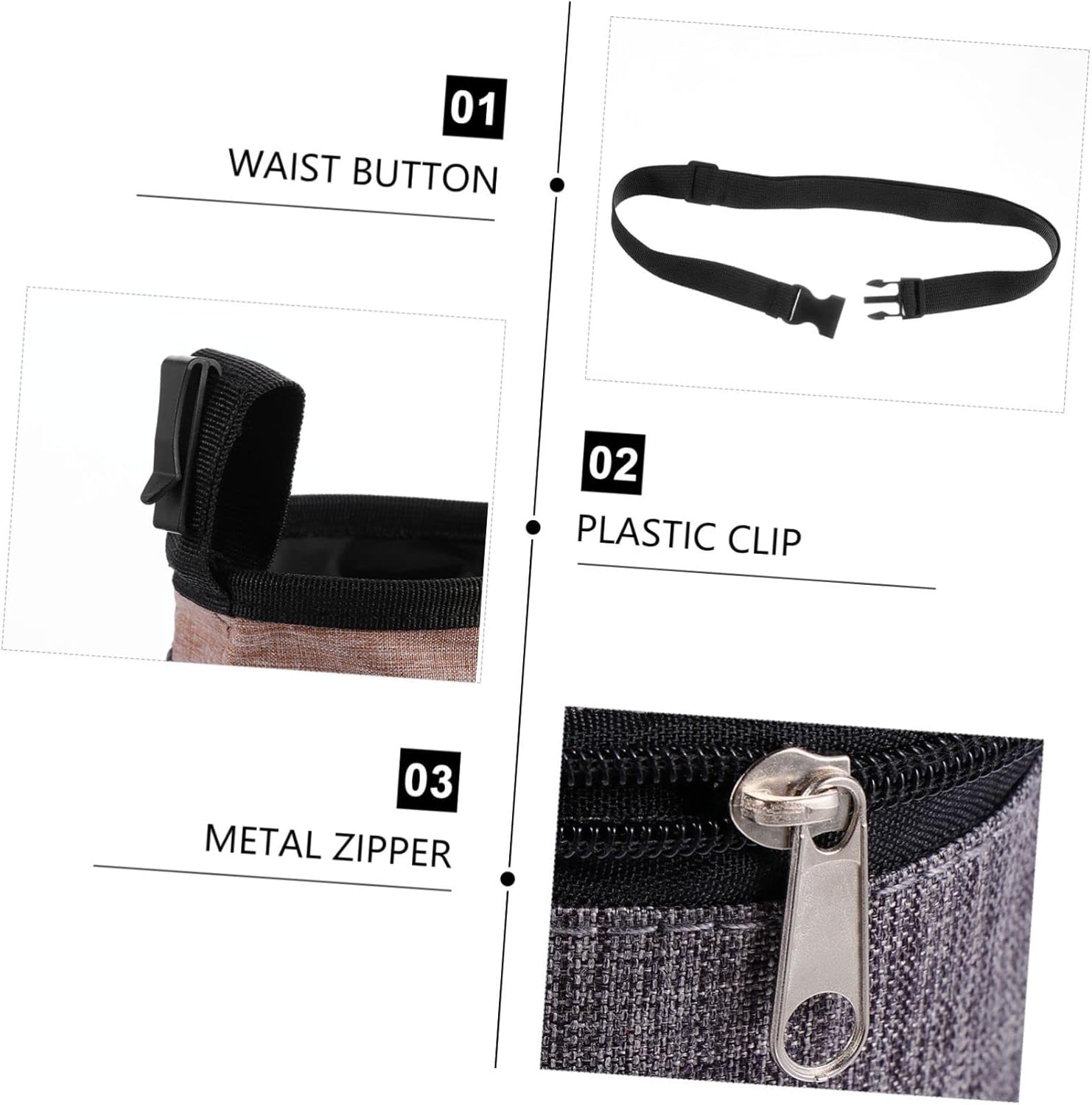 DOITOOL Pet Training Package Snack Bags Puppy Dog Treat Training Pouch - Image 7