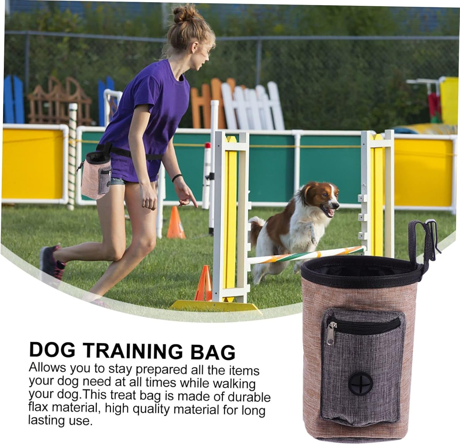 DOITOOL Pet Training Package Snack Bags Puppy Dog Treat Training Pouch - Image 8