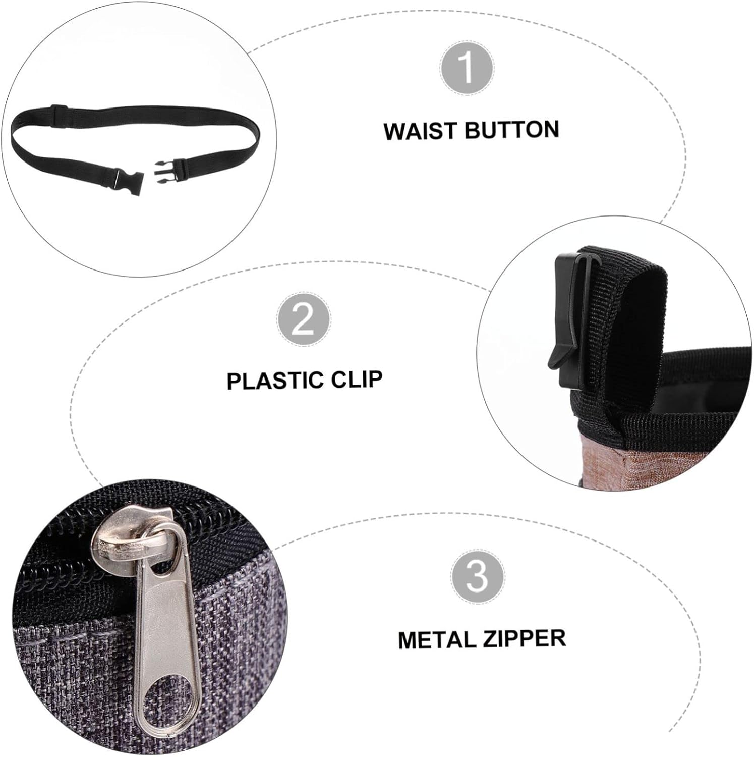 DOITOOL Pet Training Package Snack Bags Puppy Dog Treat Training Pouch - Image 10