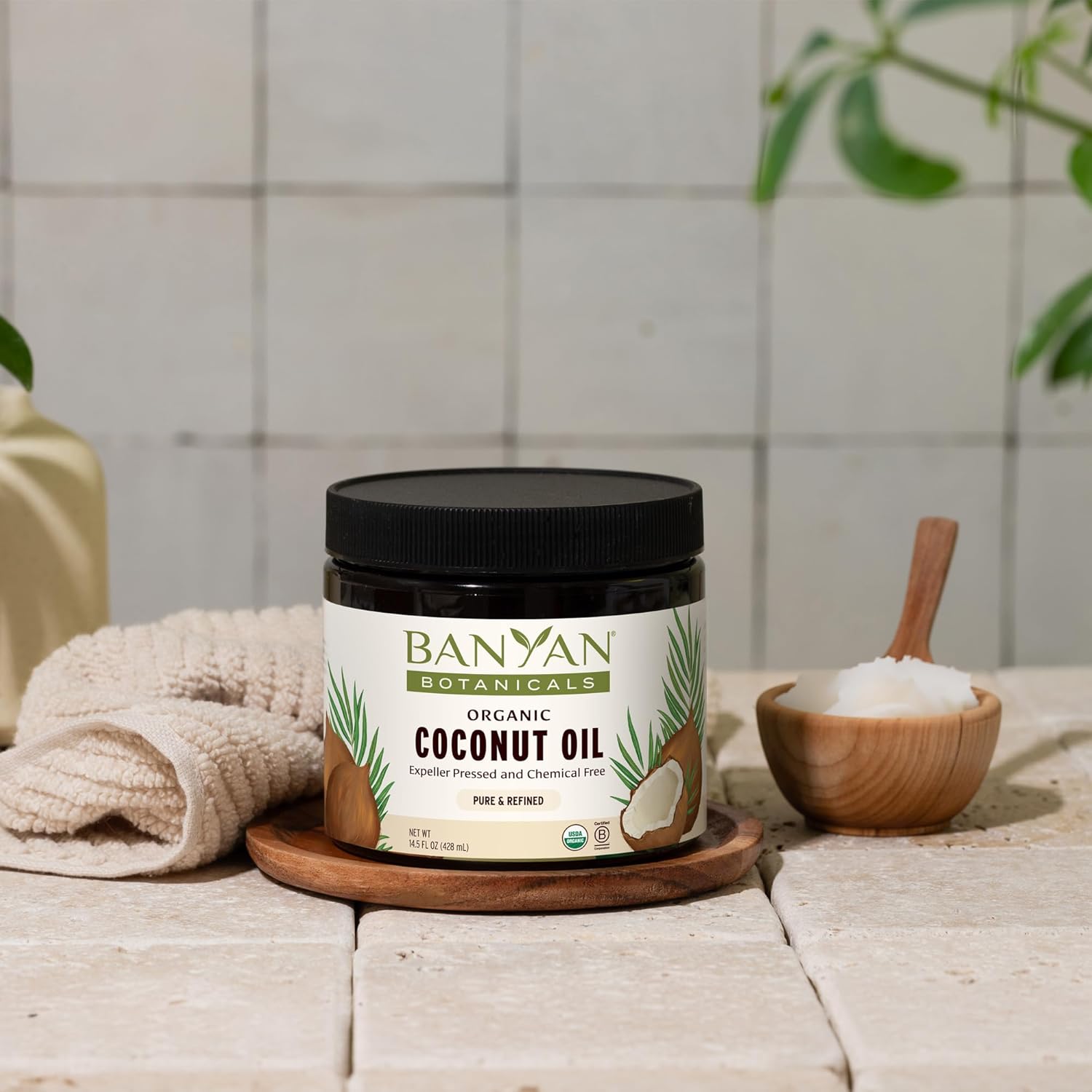 Banyan Botanicals Organic Coconut Oil - Image 5
