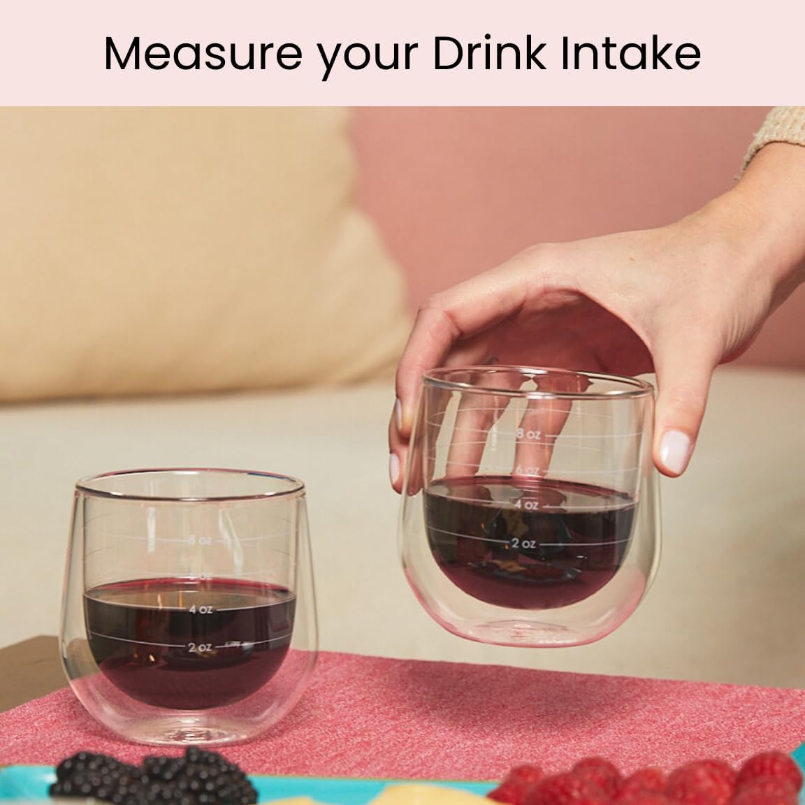 Uba Portion Control Wine Glasses - Image 3