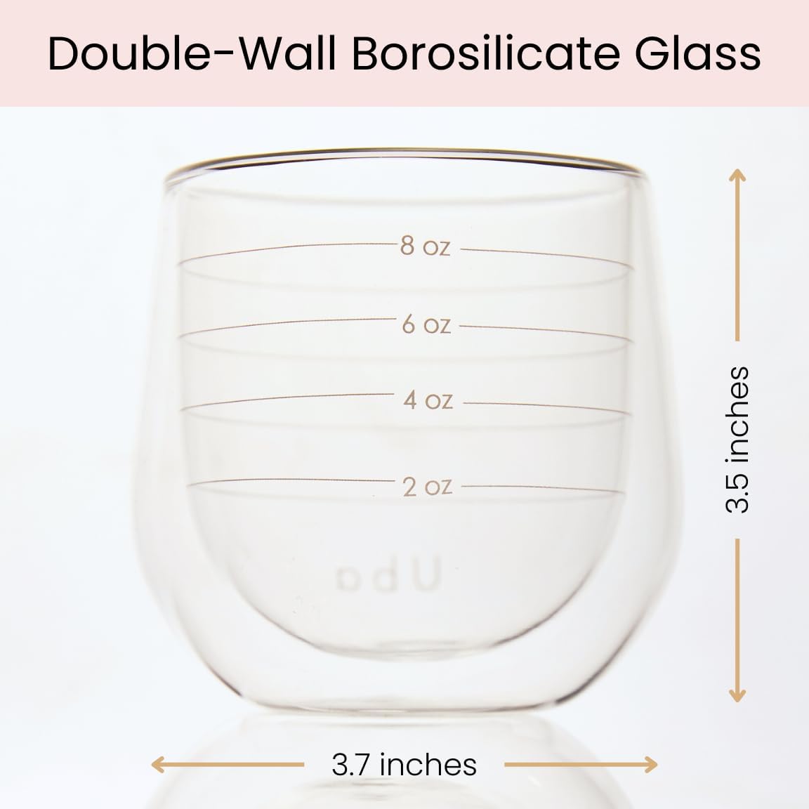 Uba Portion Control Wine Glasses - Image 7