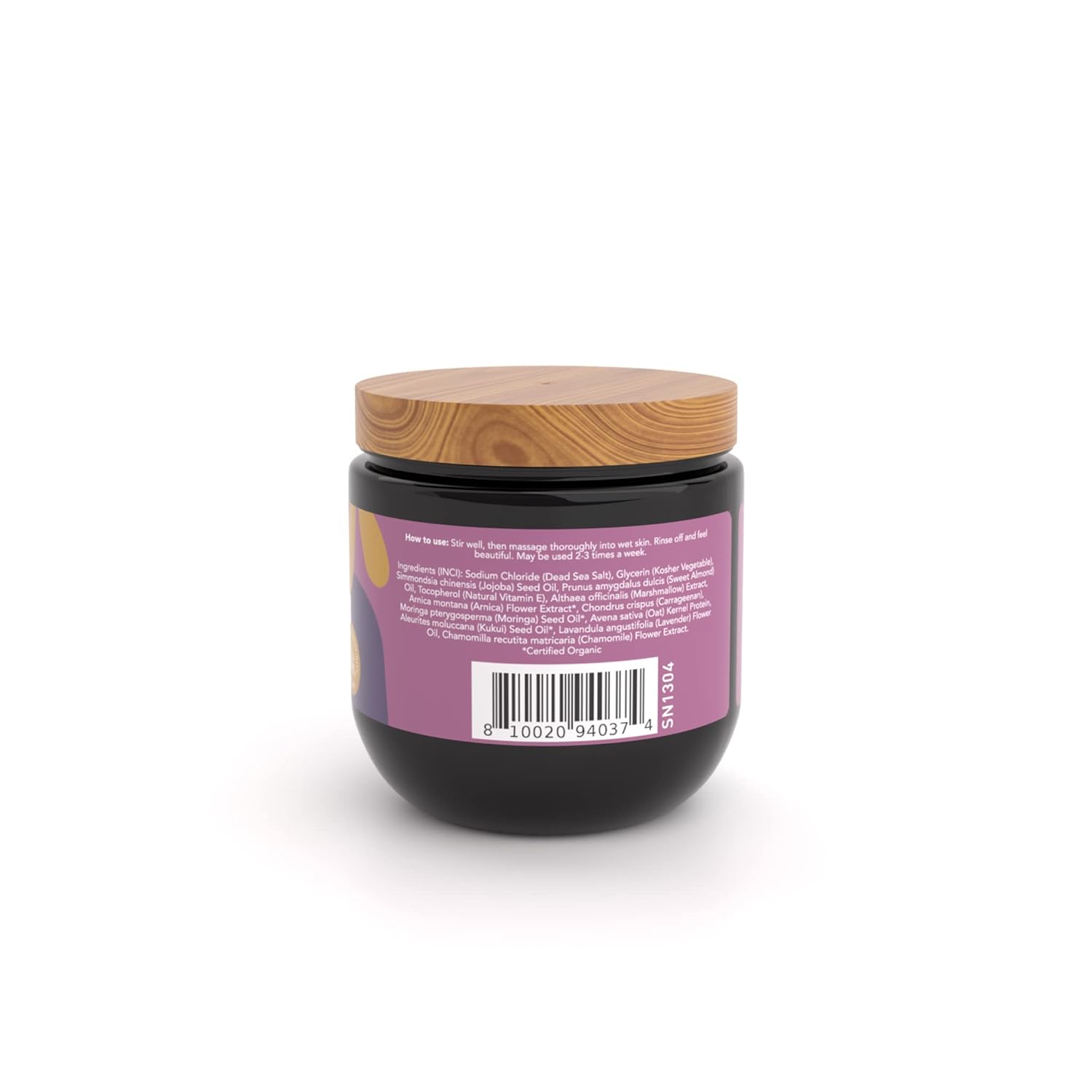Saavy Naturals Lavender Chamomile Salt Scrub - Image 4