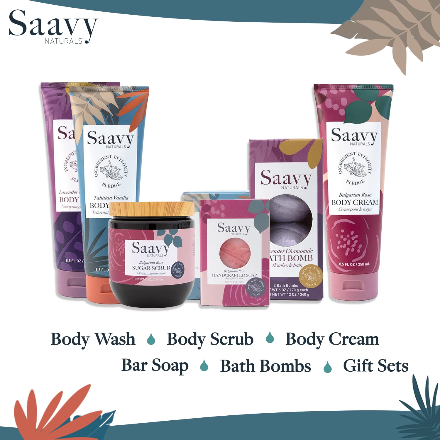 Saavy Naturals Lavender Chamomile Salt Scrub - Image 7