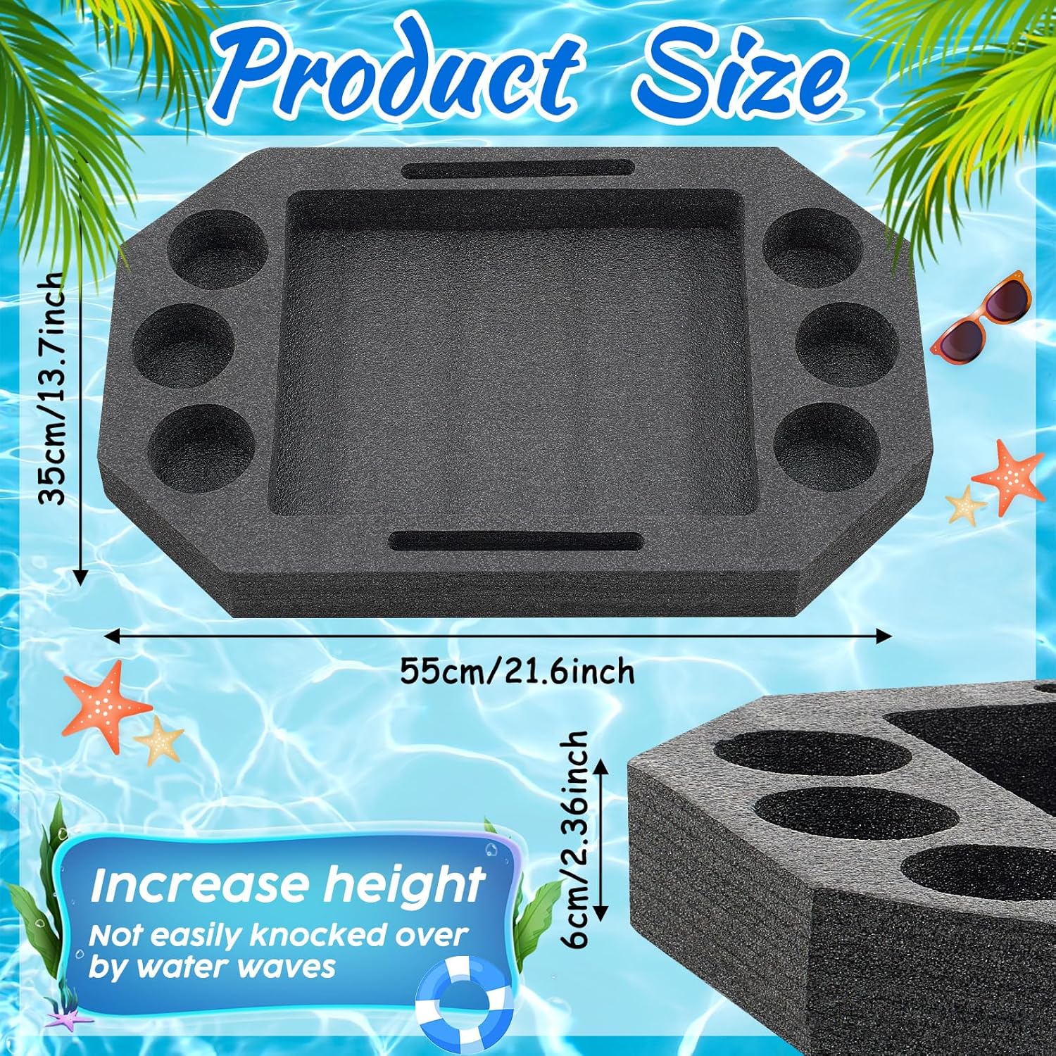 Portable Floating Pool Tray - Image 3