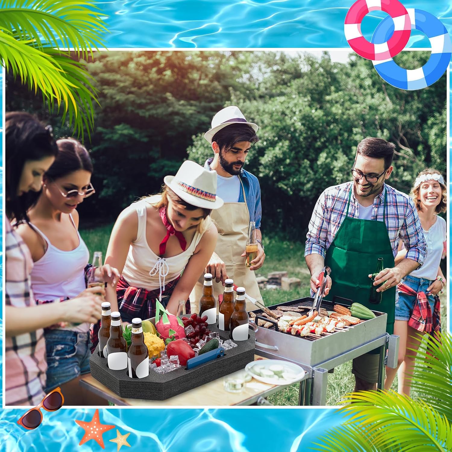 Portable Floating Pool Tray - Image 6