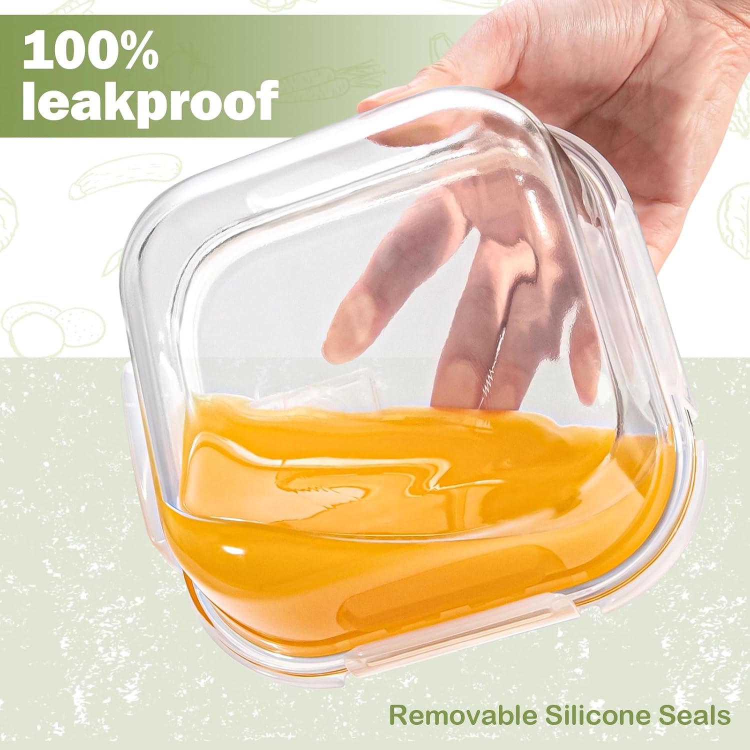 Borosilicate Glass Food Storage Containers - Image 5