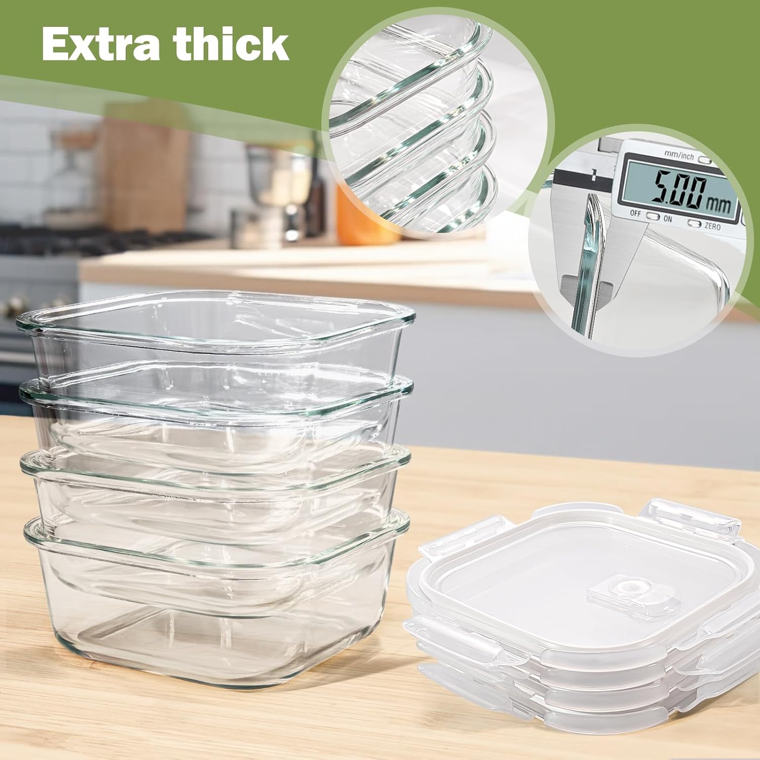 Borosilicate Glass Food Storage Containers - Image 7