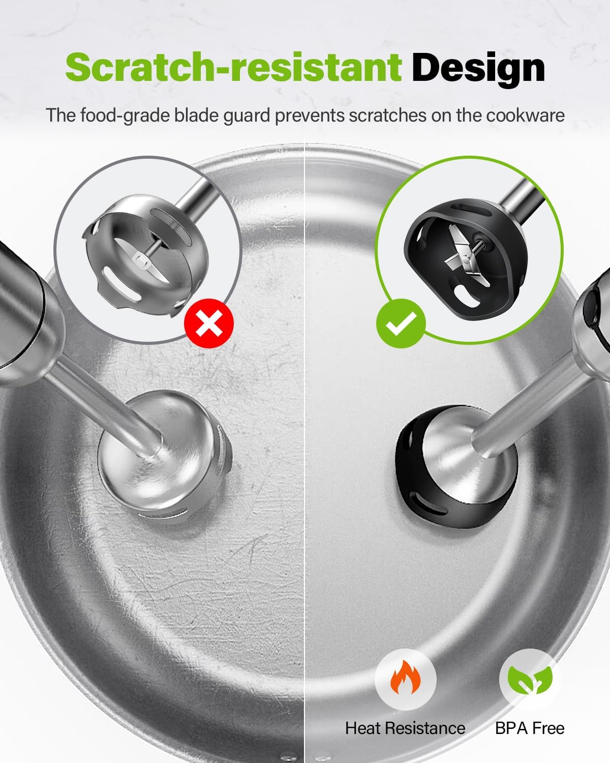 6-in-1 1000W Hand Blender with Multiple Attachments - Image 5