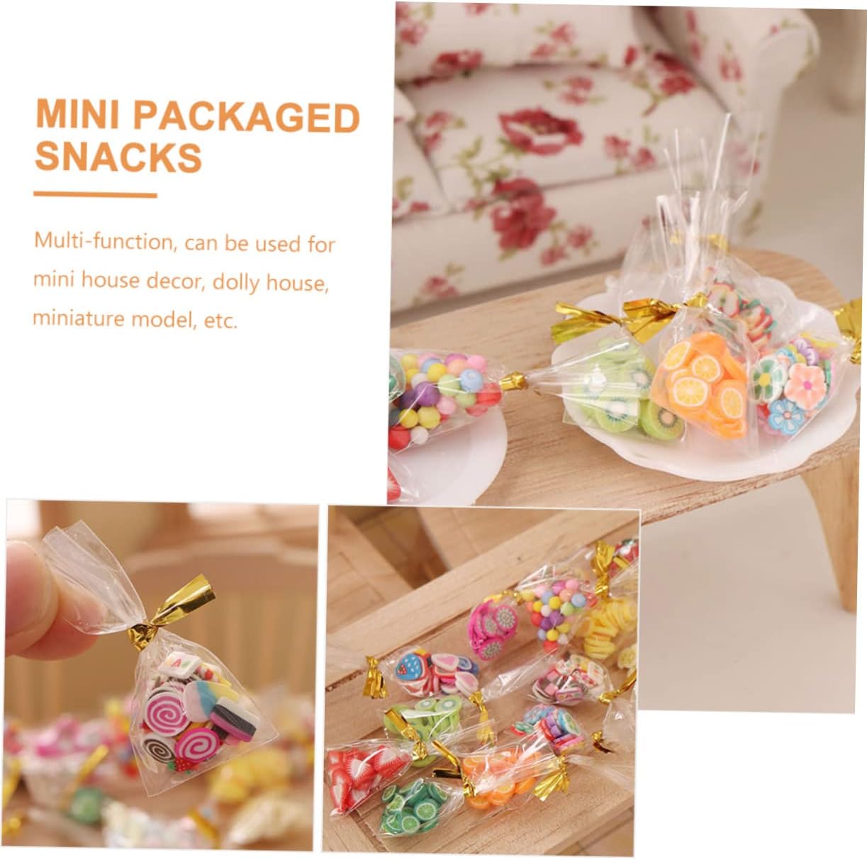 Miniature Dollhouse Snacks Set - Image 7